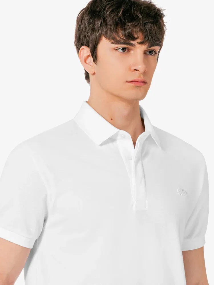 Футболка поло PARIS LACOSTE, White — фото 2