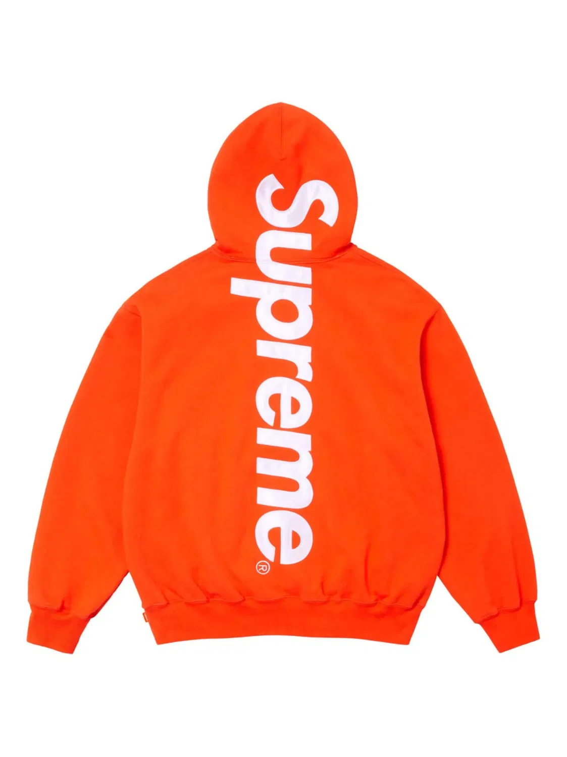 Худи Orange с аппликацией Supreme, оранжевый — фото 2