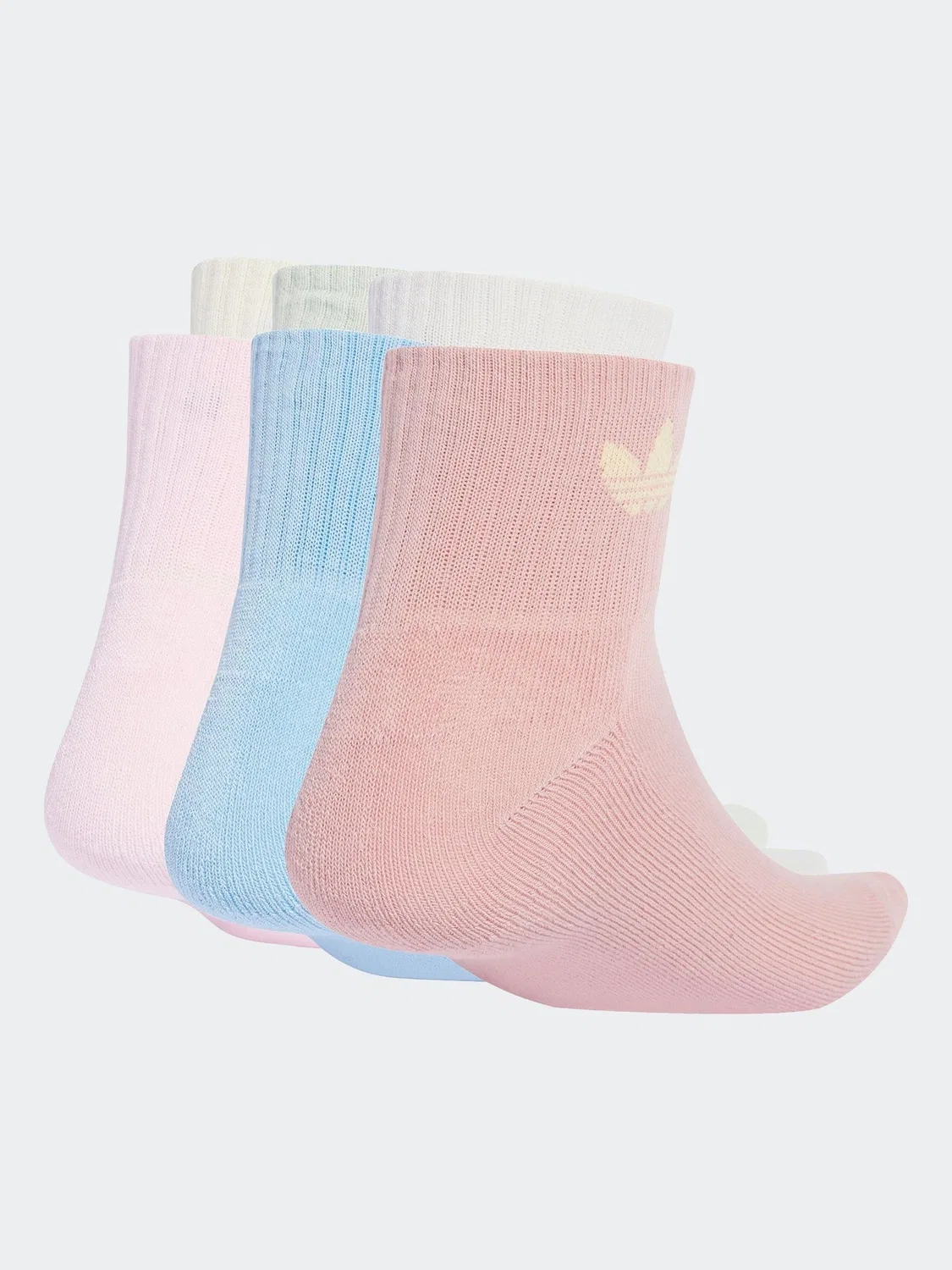 Носки, 6 пар, adidas Originals, розовые — фото 2