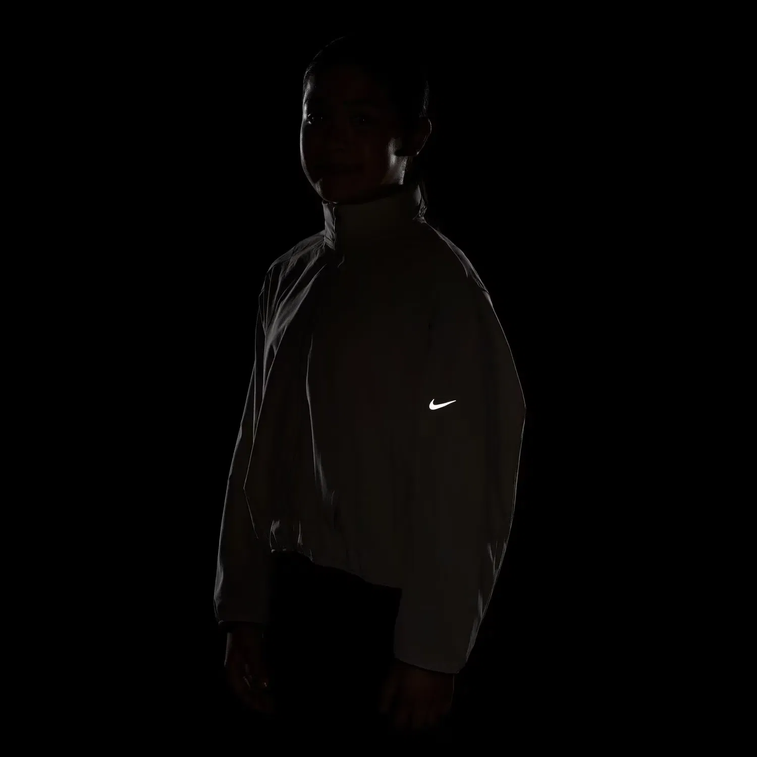 Детская кофта для девочек Nike, Beige — фото 4