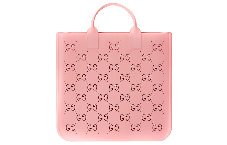 

Gucci Резиновая сумка-шоппер, сумка для покупок, дамская сумочка, детская сумка, ярко-розовая