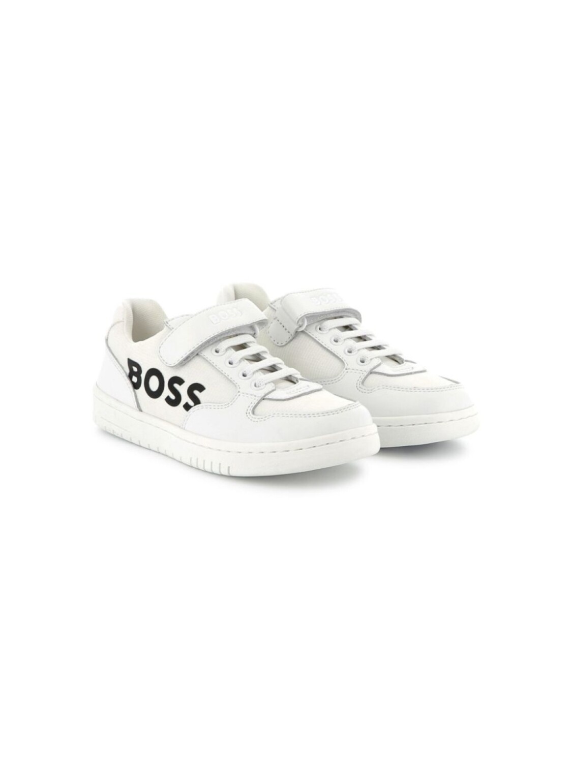 

BOSS Kidswear кроссовки с логотипом, белый