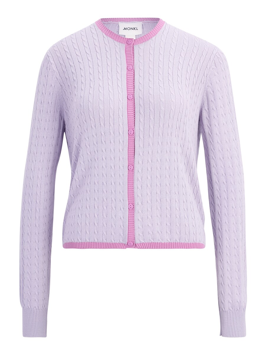 

Вязаный кардиган Monki Knit Cardigan, сиреневый