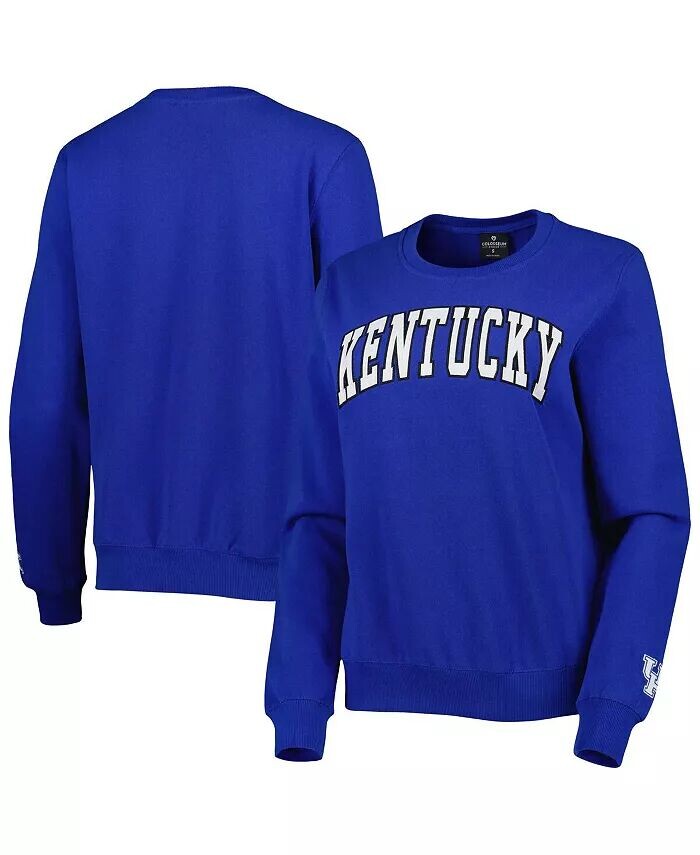 

Женский пуловер-толстовка Royal Kentucky Wildcats Campanile Colosseum