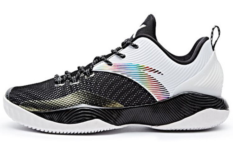 

Баскетбольные кроссовки мужские низкие черные/белые Anta