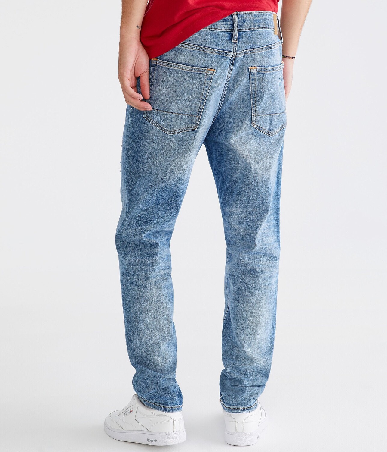 

Джинсы Aeropostale Athletic Skinny Premium Air, цвет Light Wash