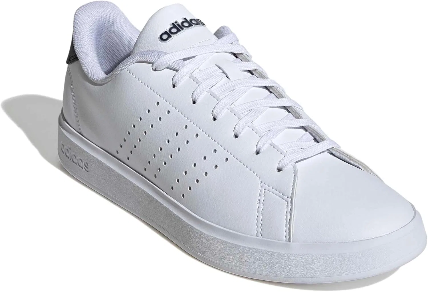Кроссовки Adidas Unisex Advantage 2.0, Cloud White Core Black Legend Ink — фото 4