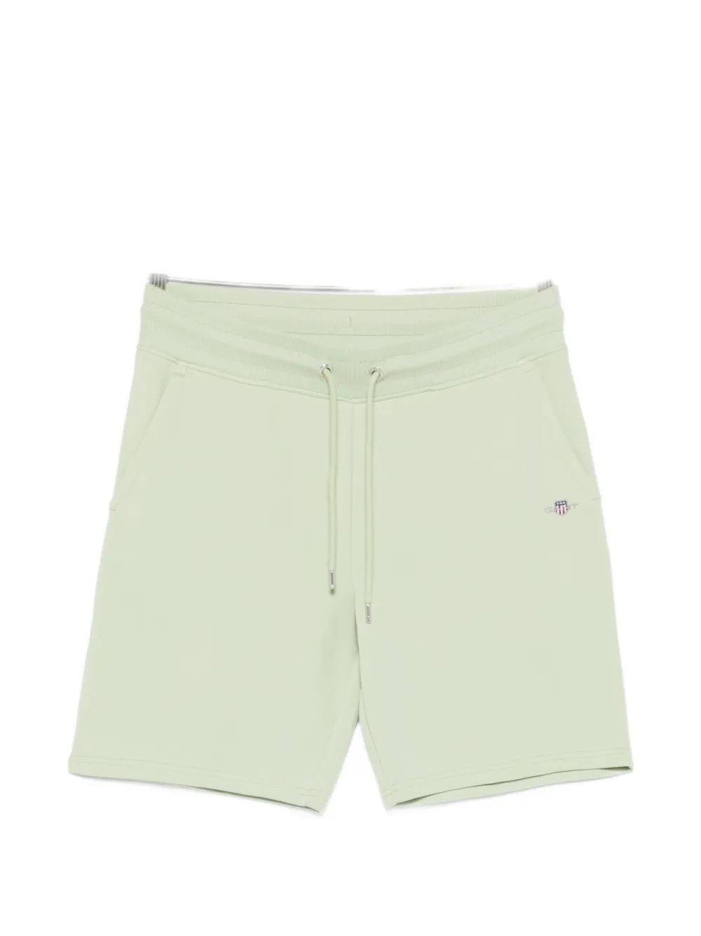 

Шорты с вышивкой и кулиской Gant, зеленый