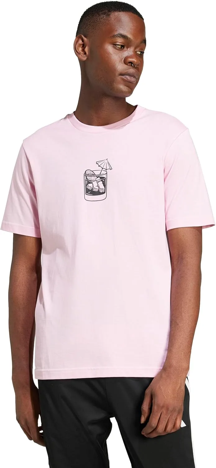 

Футболка adidas Lounge Drink Graphic с коротким рукавом