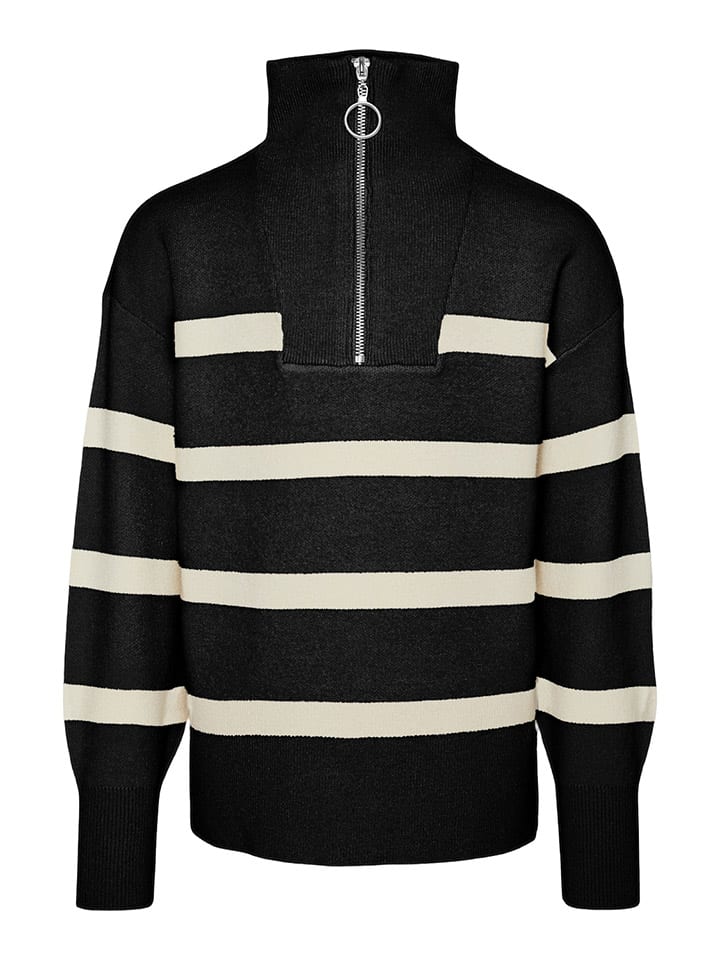 

Пуловер Vero Moda Girl Pullover, цвет Schwarz/Creme