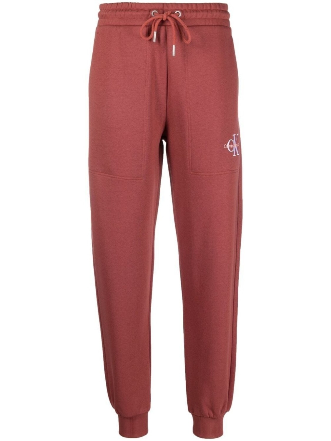 

Calvin Klein Jeans спортивные брюки с вышитым логотипом, красный
