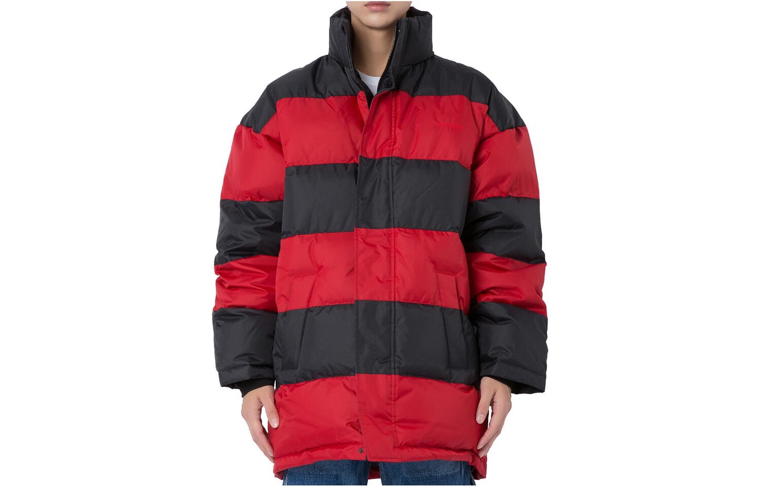 

Пуховик мужской Balenciaga, черный / красный
