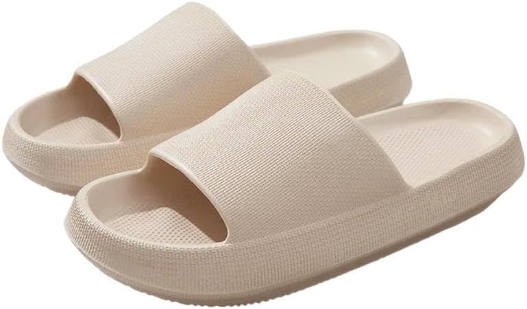 

Женские домашние тапочки с 4 см толстой подошвой, противоскользящие, для пары Dmmwcx, хаки