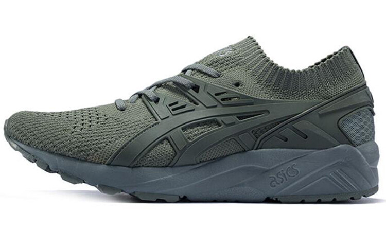 

Кроссовки для бега Gel-Kayano Trainer Knit унисекс с низким верхом, зеленые Asics