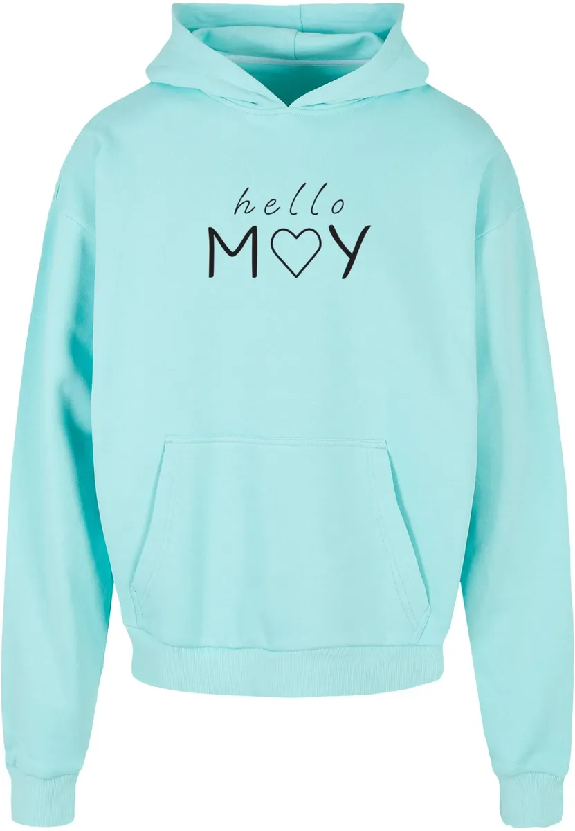 

Толстовка с капюшоном Merchcode " Merchcode Men's Spring - Hello may Ultra Heavy Hoody", синий