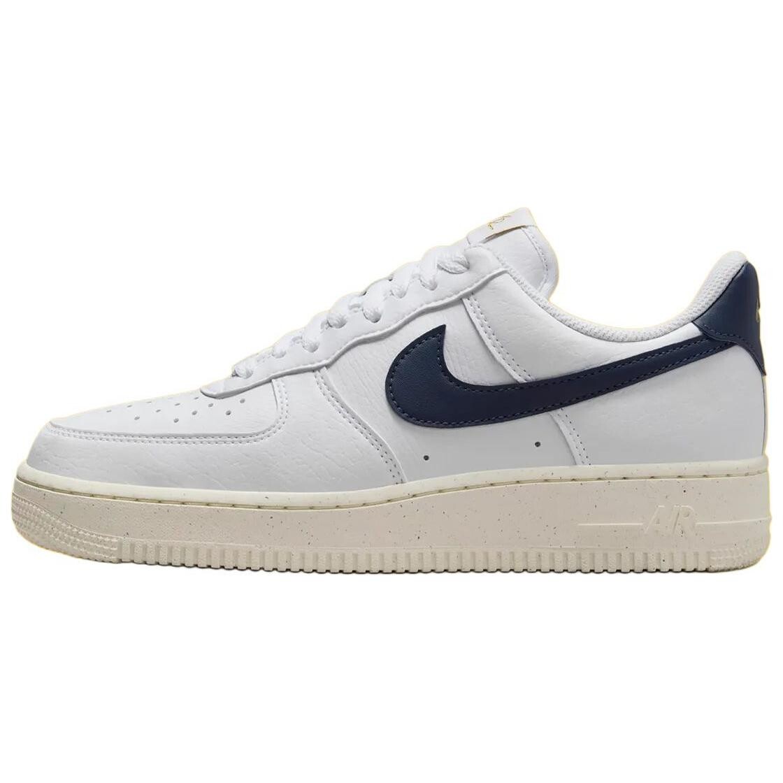 

Кроссовки Nike Air Force 1 Skateboarding Shoes Unisex Low-top White/Black Obsidian Color/Light Ivory White/Metal Color, белый/черный