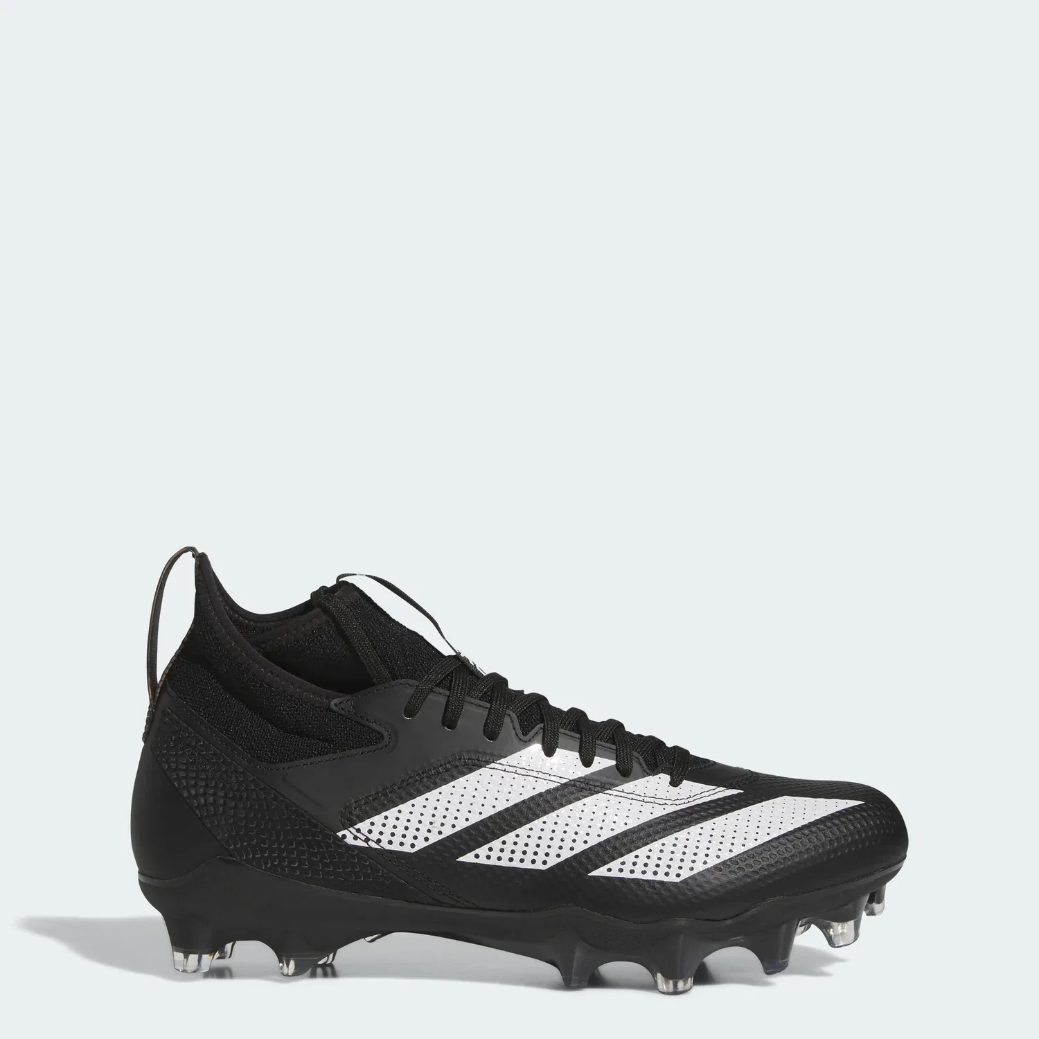Мужские футбольные бутсы adidas Adizero Impact, черный/белый/черный