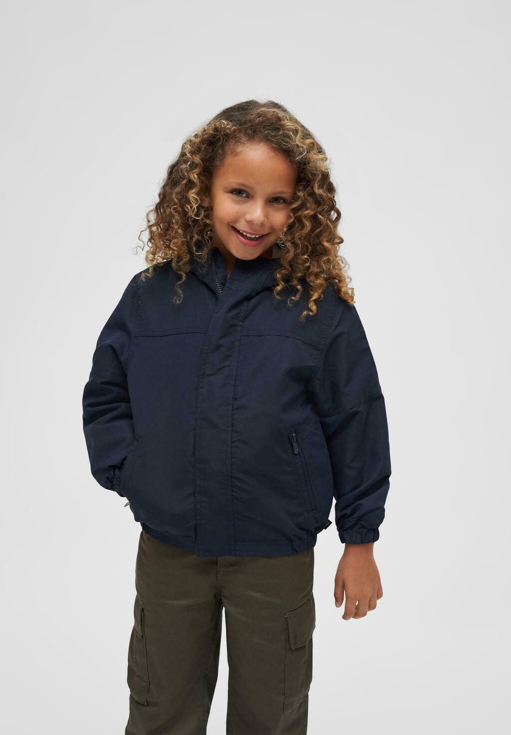 

Куртка среднего сезона Summer Frontzip Brandit, цвет navy