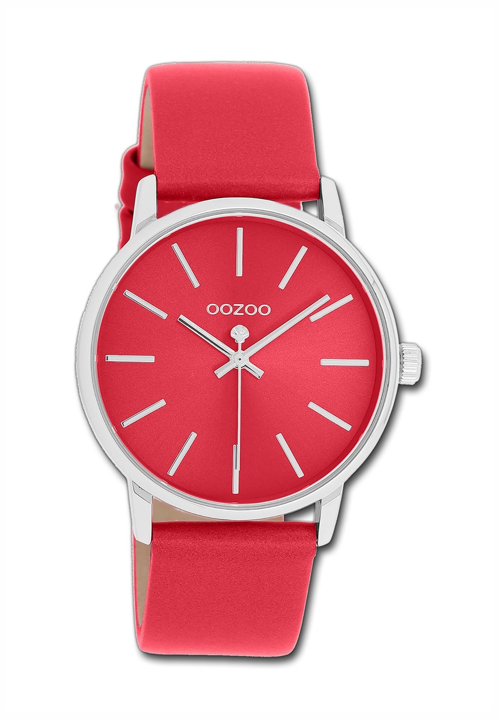 

Часы ANALOGUHR MINERALGLAS OOZOO, красный