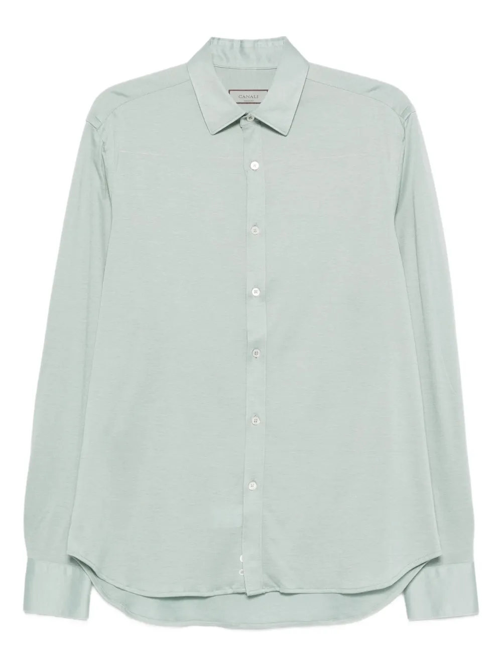 

Рубашка с длинными рукавами Canali, зеленый