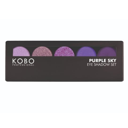 

Палитра теней для век, 9 г Kobo Professional, Purple Sky