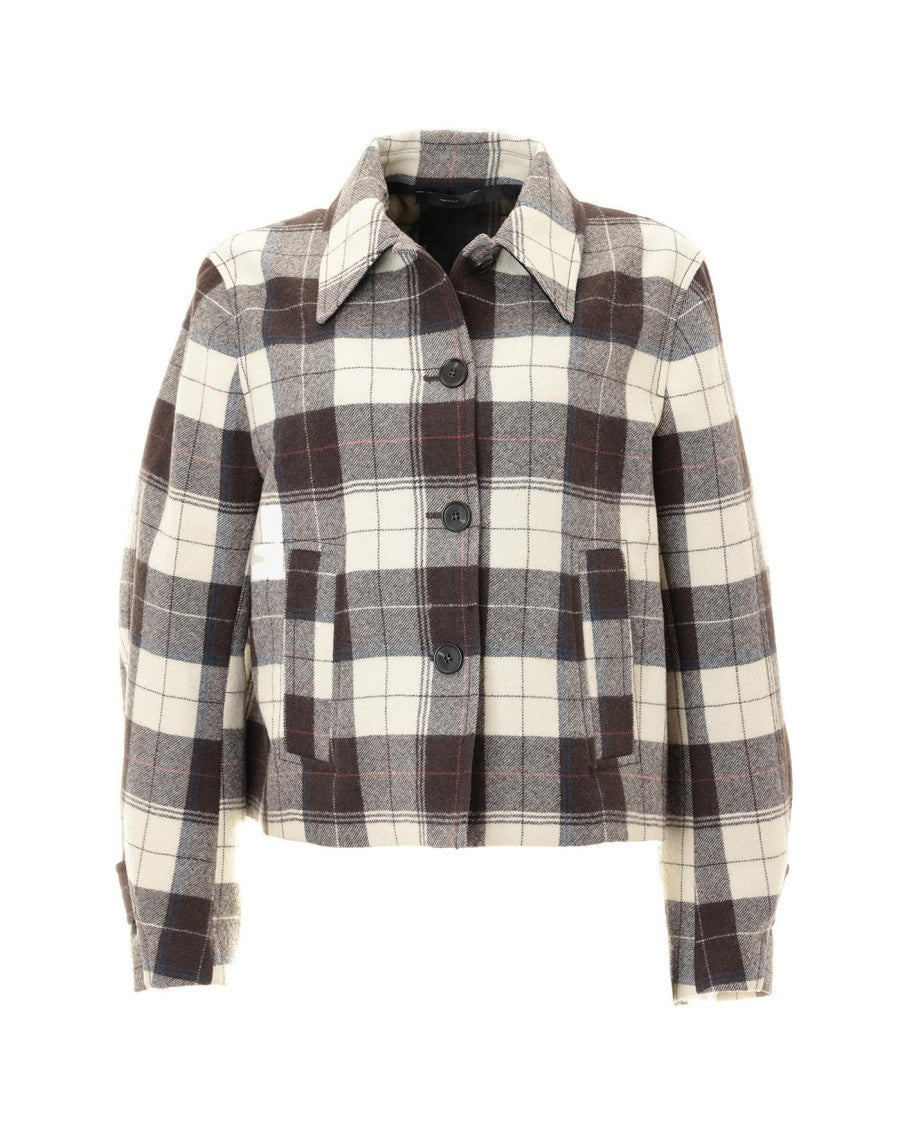 

Короткая шерстяная куртка кремового цвета Paul Smith