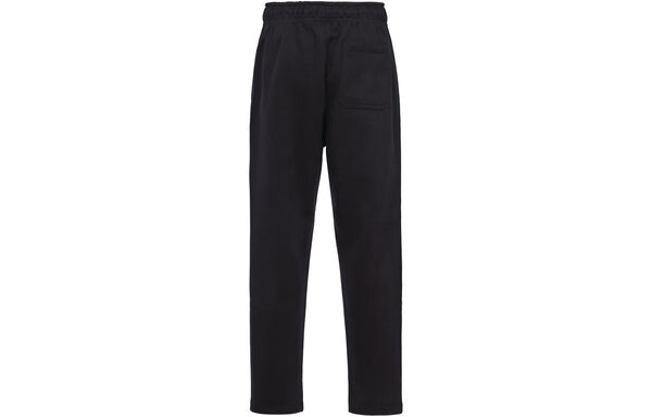 Спортивные штаны Air Jordan genuine 2019 new JORDAN REMASTERED men's suede trouser Black/Gold, черный — фото 2
