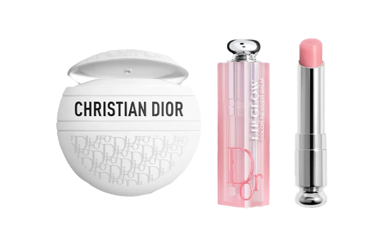 

Heartbeat Monogram бальзам для губ с изменением цвета набор для ухода увлажняет и питает 50ml+#001/50ml+#004 DIOR