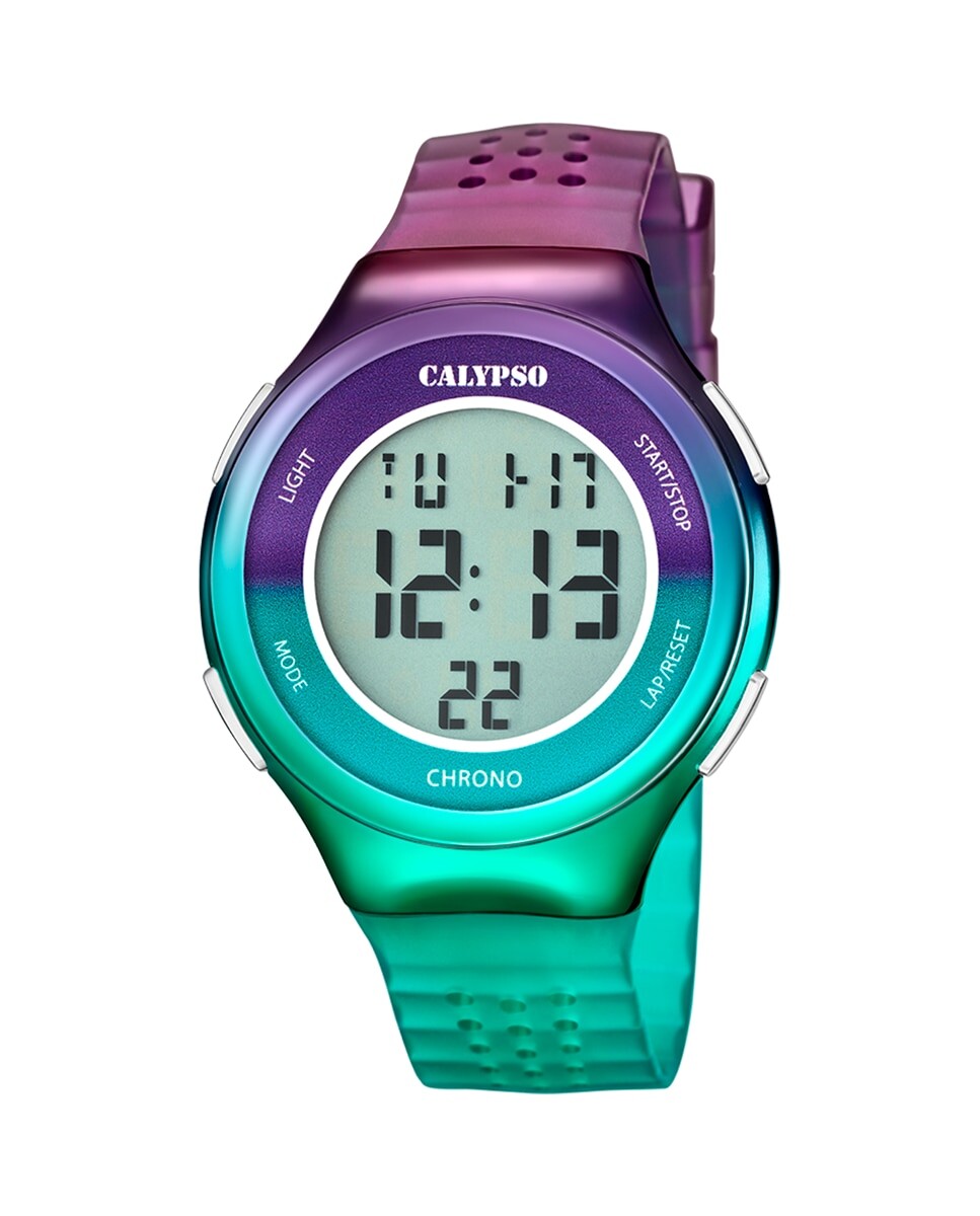 

K5841/2 Часы Color Splash Фиолетовые резиновые Calypso, фиолетовый