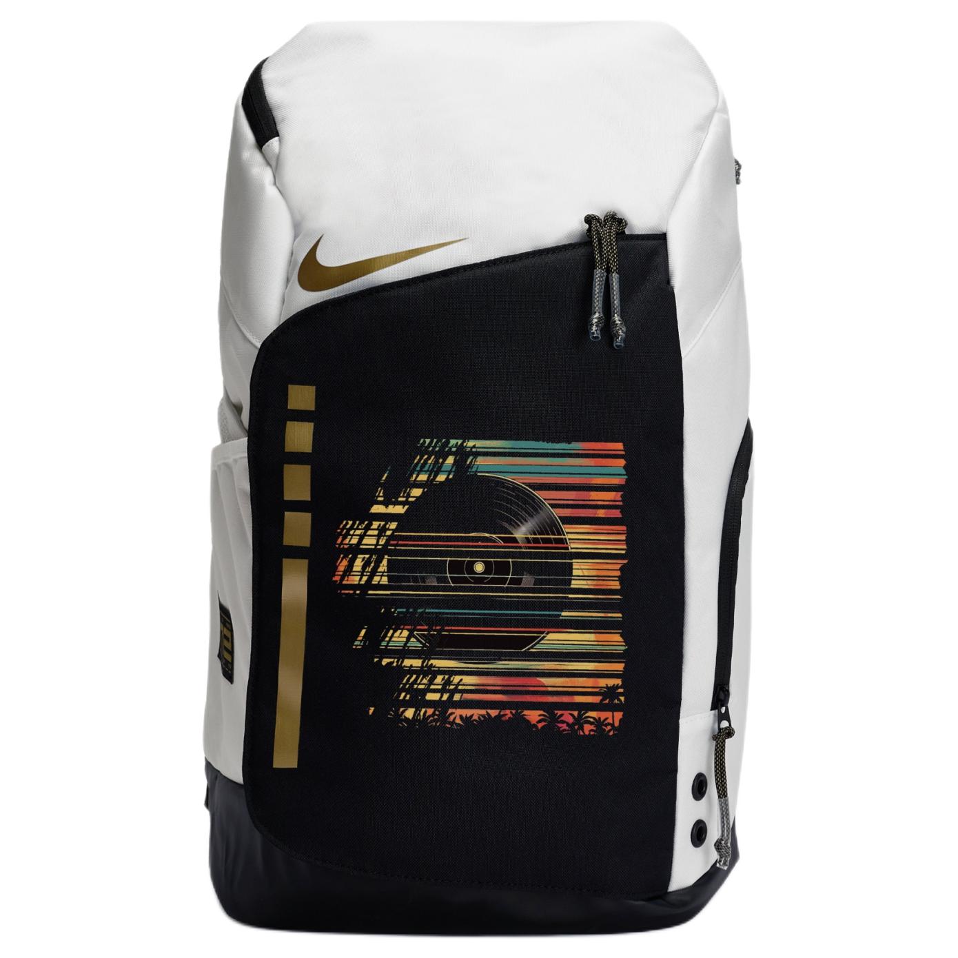 

Nike Тканевый рюкзак унисекс черно-белый, Multicolor Record