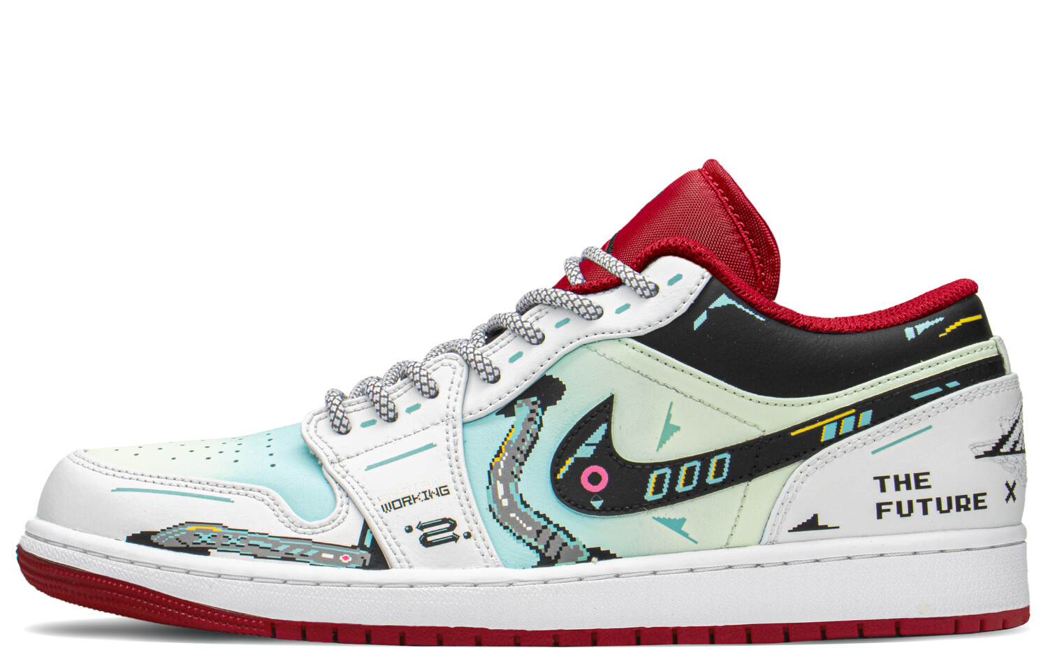 

Баскетбольные кроссовки Air 1 Vintage Unisex Low-top Green/Blue Jordan