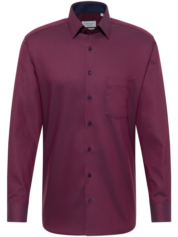 

Рубашка Eterna MODERN FIT, бордо