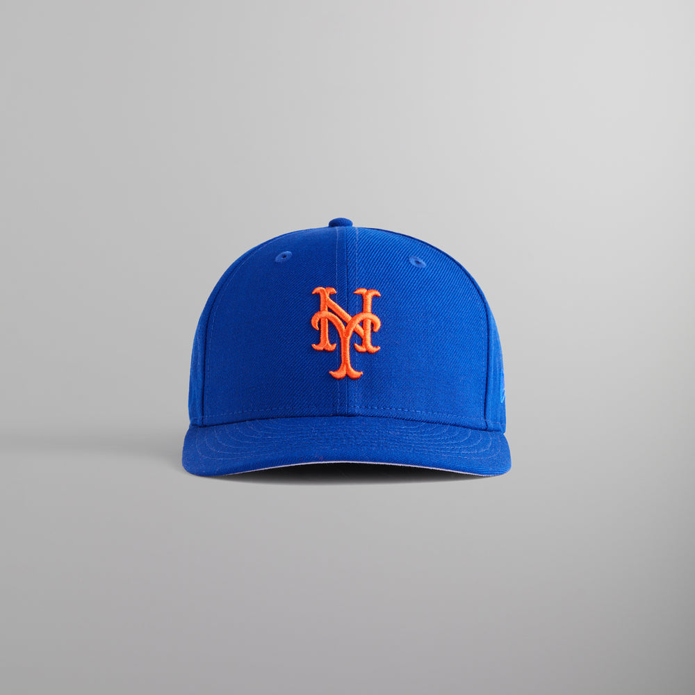 

Бейсболка Kith & New Era for the New York Mets Low Crown Fitted Cap, цвет Royal