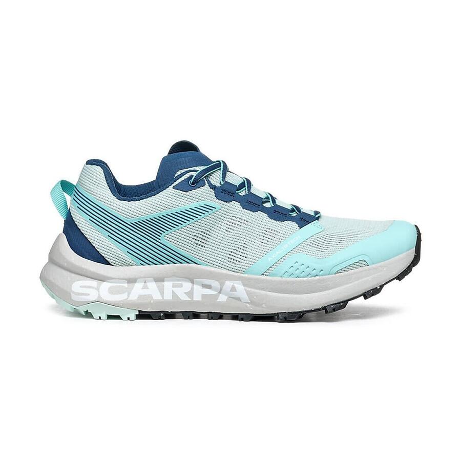 Женские кроссовки для трейлраннинга SCARPA Spin Planet W — цвет Aqua-Nile Blue