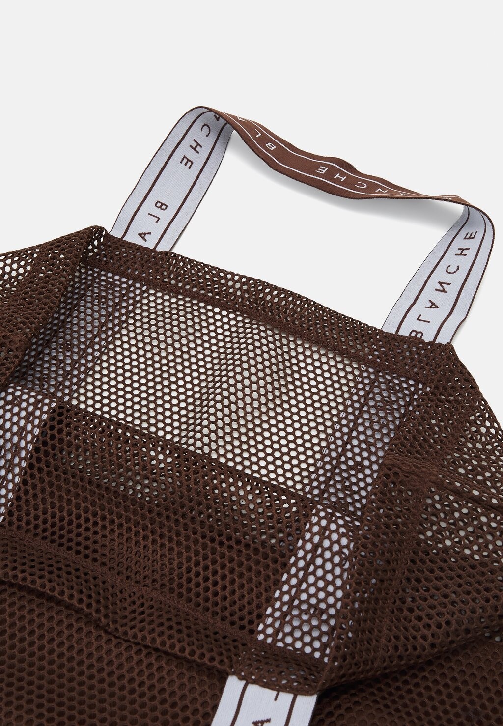 

Сумка-тоут TOTE LOGO BLANCHE, коричневый