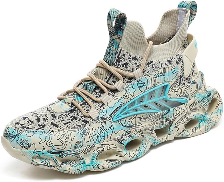 

Мужские баскетбольные кроссовки, беговые кроссовки, повседневные кроссовки, спортивная обувь, кроссовки, мужская обувь для прогулок Jucailao, бежевый