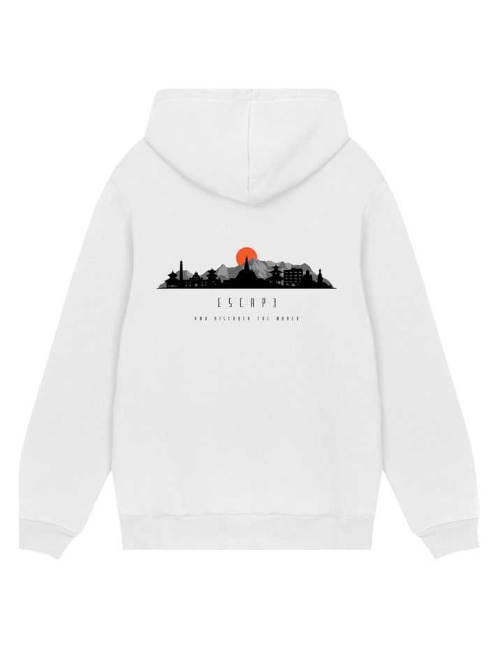 

F4NT4STIC Худи Escape: Откройте для себя мир азиатского квартала в бело-кремовом цвете