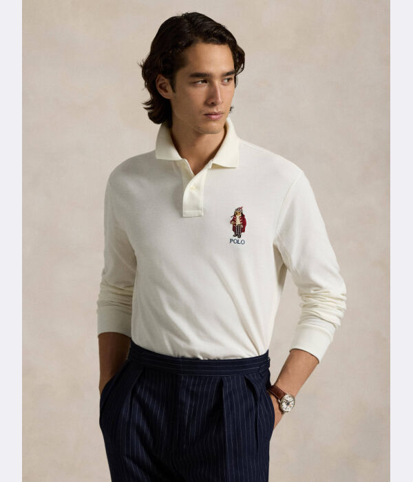 

Рубашка поло Classic fit Polo Ralph Lauren, бежевый