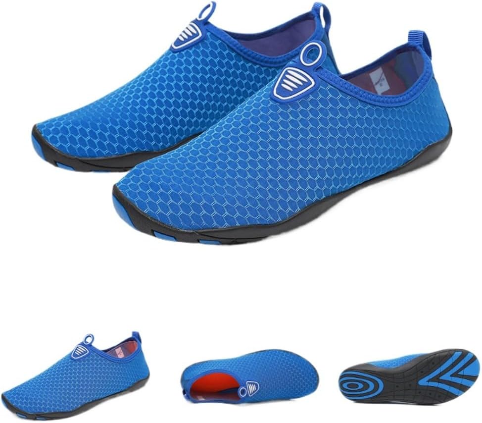 

Гоночные обувь для мужчин для симрейсинга, слипоны, модель для вождения, обувь для игровых симуляторов, дышащая, легкая и удобная, домашние тапочки-носки с улучшенным сцеплением Geerta, синий