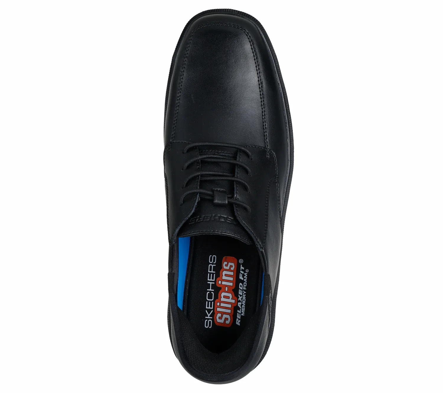 Слипоны, Caswell Alfie, свободный крой, просторный носок Skechers, BLK — фото 2