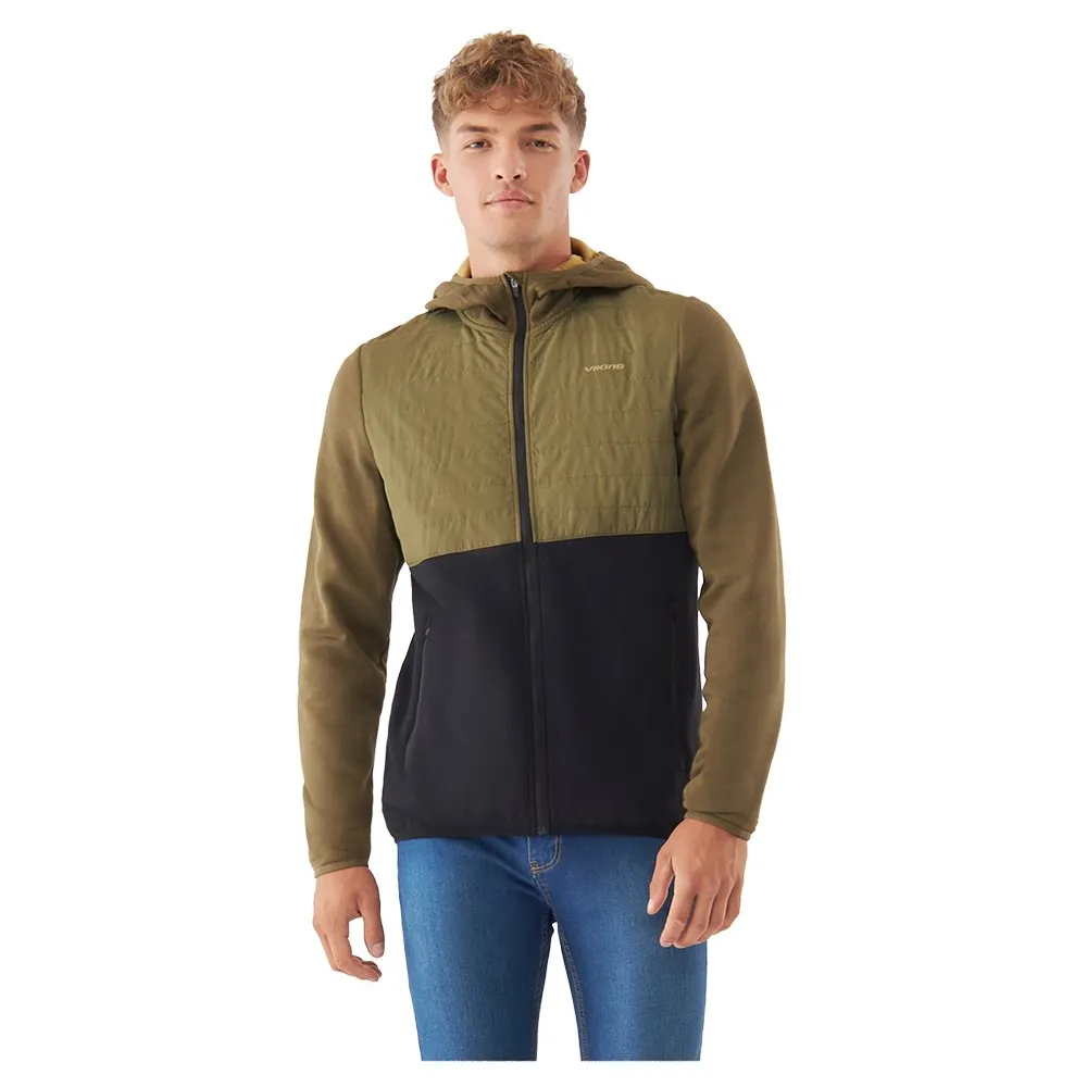 

Толстовка Viking Creek full zip, зеленый/черный