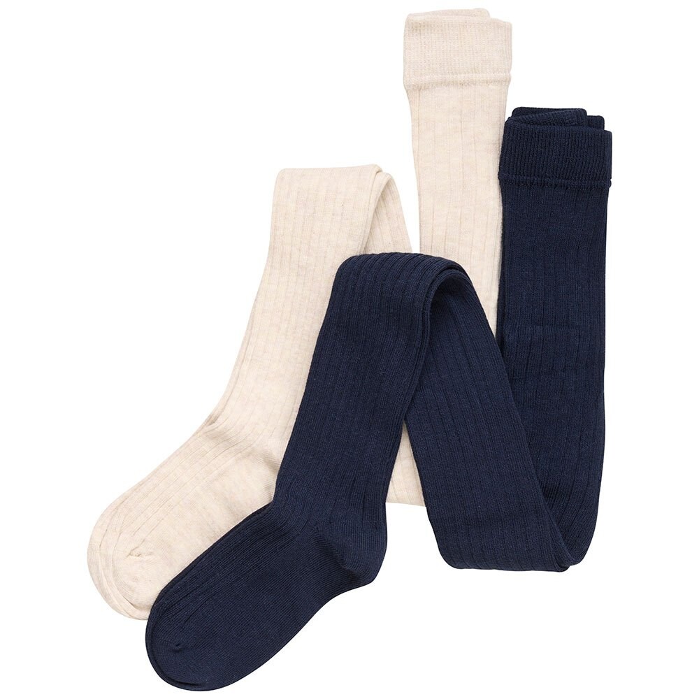 

Тайтсы Minymo Stocking Solid Rib 2 Pack, разноцветный