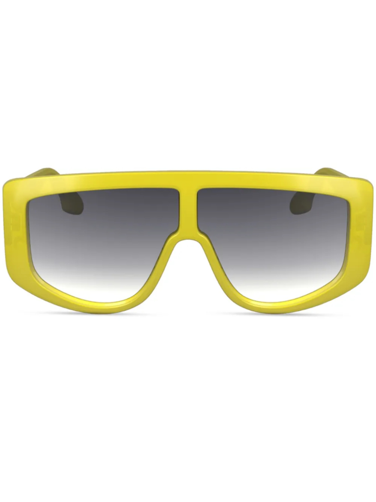 

Victoria Beckham Eyewear солнцезащитные очки Visor, желтый