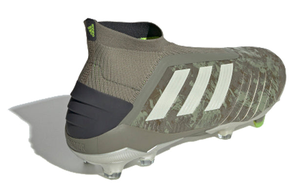 Кроссовки predator 19+ fg 'legacy green sand solar yellow' Adidas, коричневый — фото 3