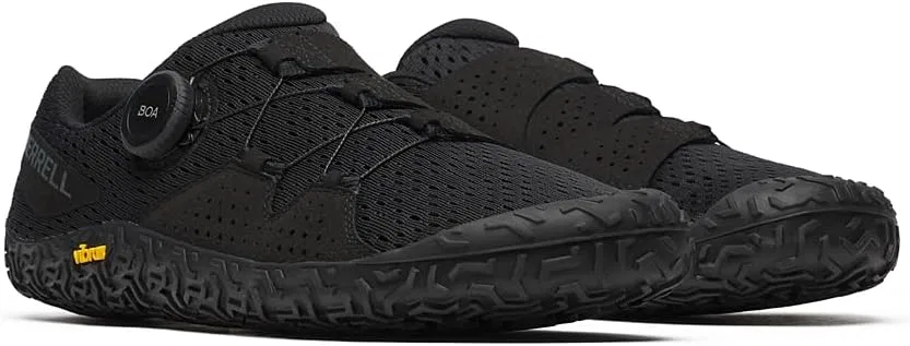 Мужские кроссовки Merrell Vapor Glove 6 Boa Trainers, Black — фото 3