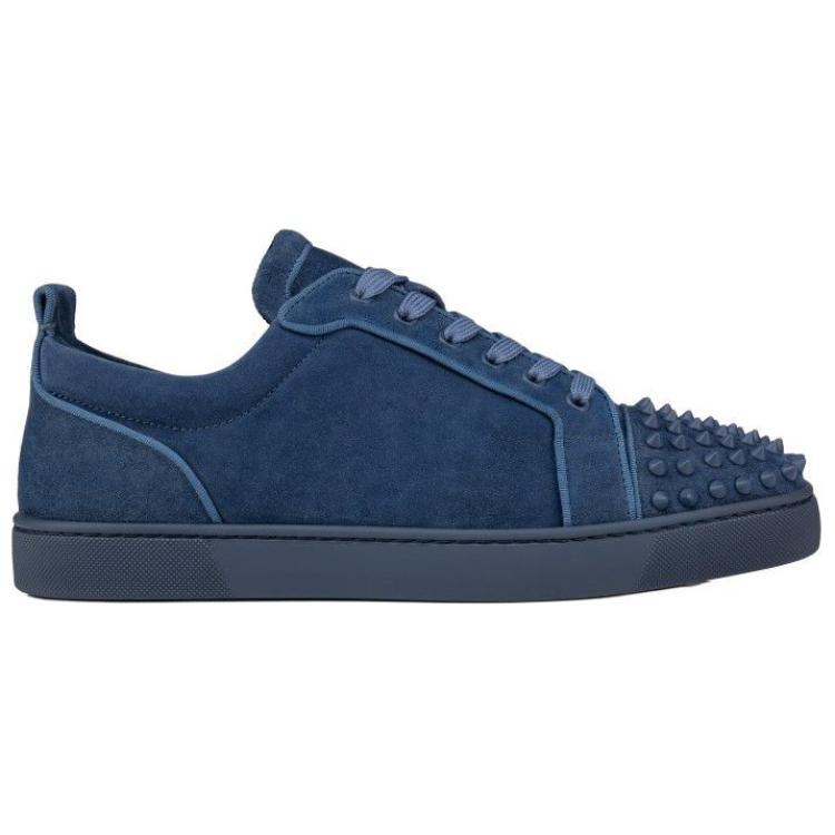 

Кроссовки Louis Junior Spikes Low Top Christian Louboutin, синий