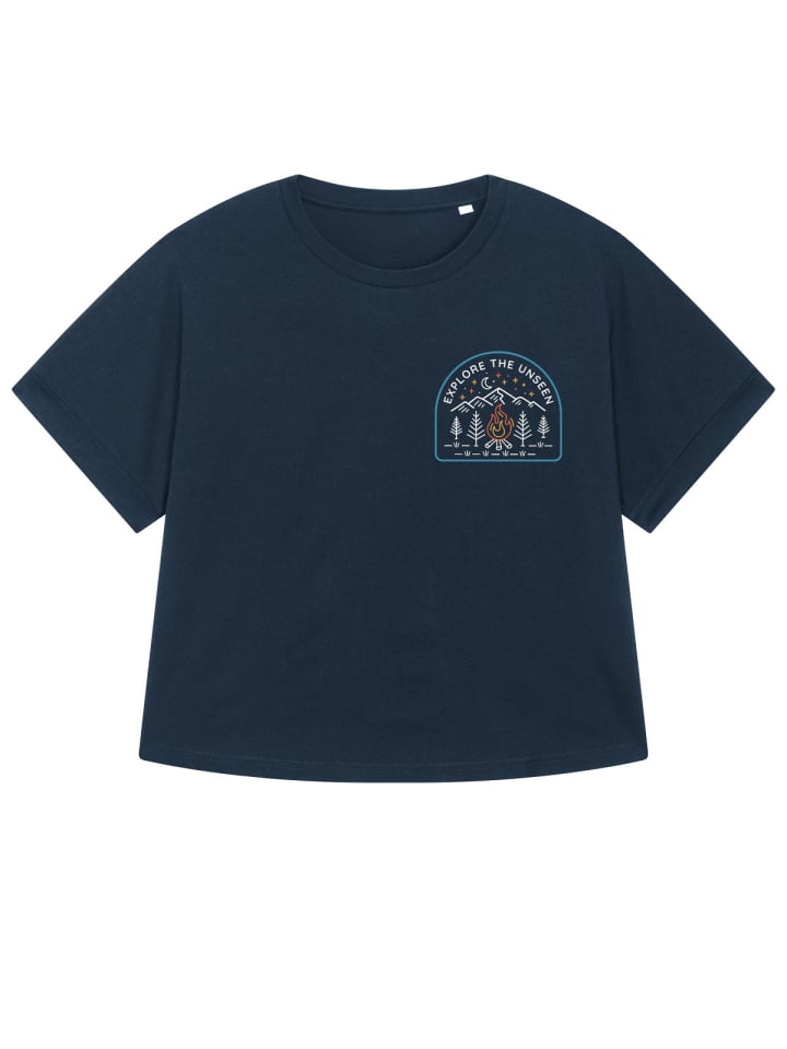 

Футболка Исследуй невидимое темно-синего цвета wat Apparel, Синий, Футболка Исследуй невидимое темно-синего цвета wat Apparel