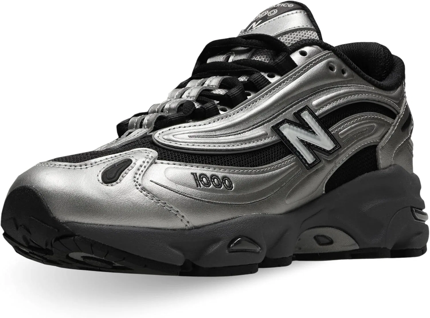 Кроссовки New Balance Men's 1000, Silver Black