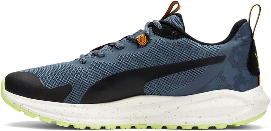 Мужские кроссовки PUMA Twitch Runner Trail Camo для бега - черные — фото 3