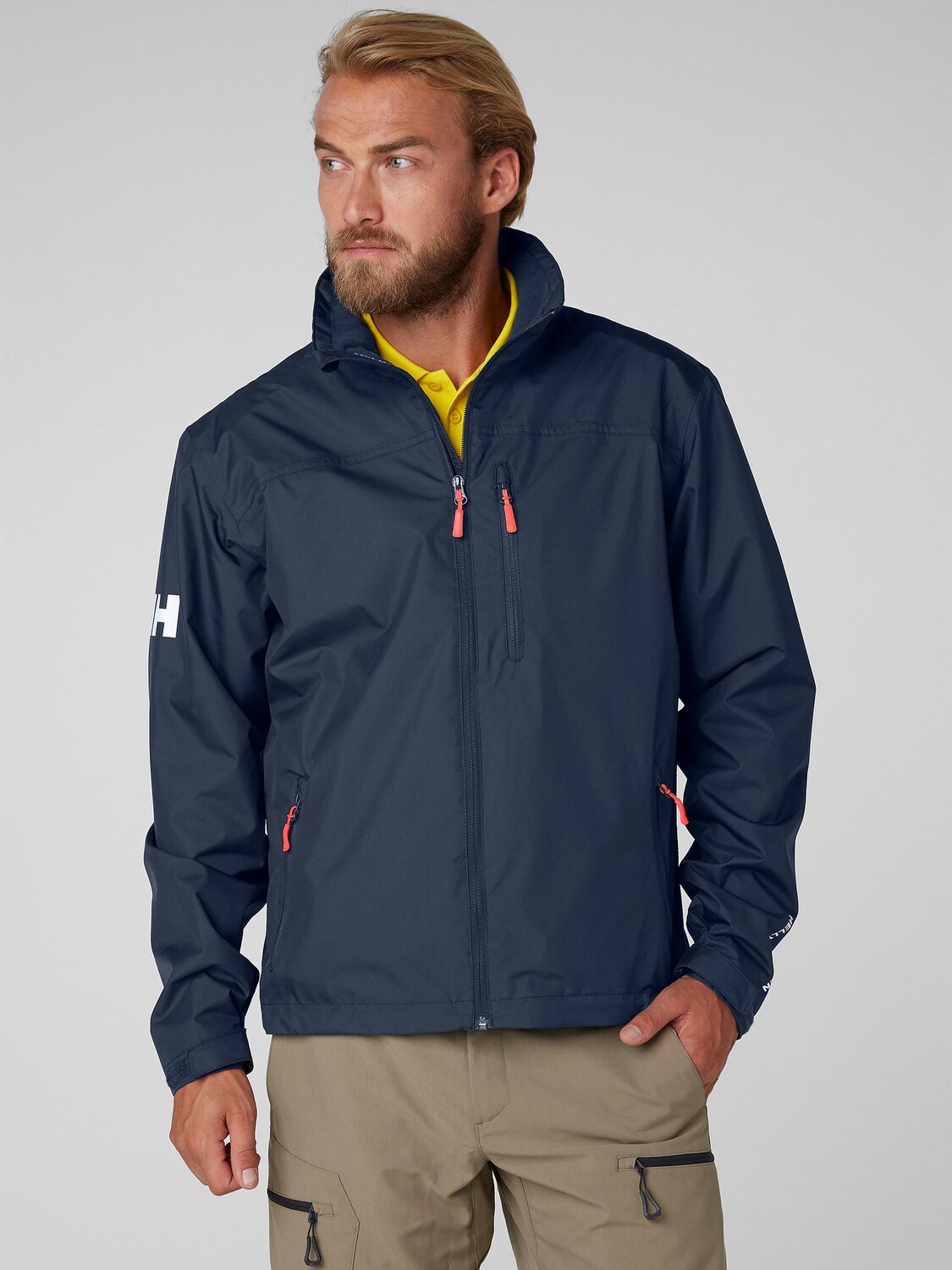 

Куртка Helly Hansen CREW MIDLAYER JACKET, синий